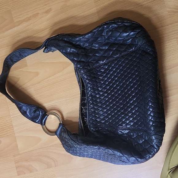 Jill Stuart Black Quilted Women's Bag - Picture 1 of 5